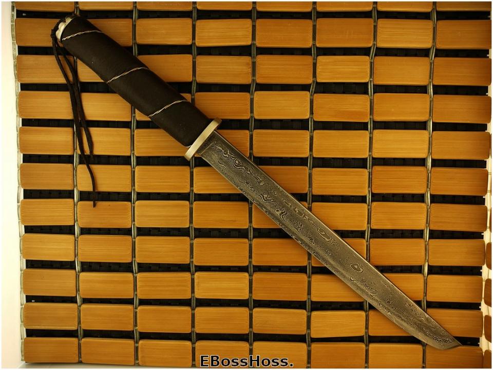 Audra Draper Wyoming Tanto EBossHoss Knives